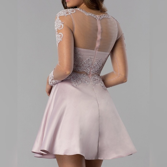 Lavender Hoco Dress - Picture 2 of 5